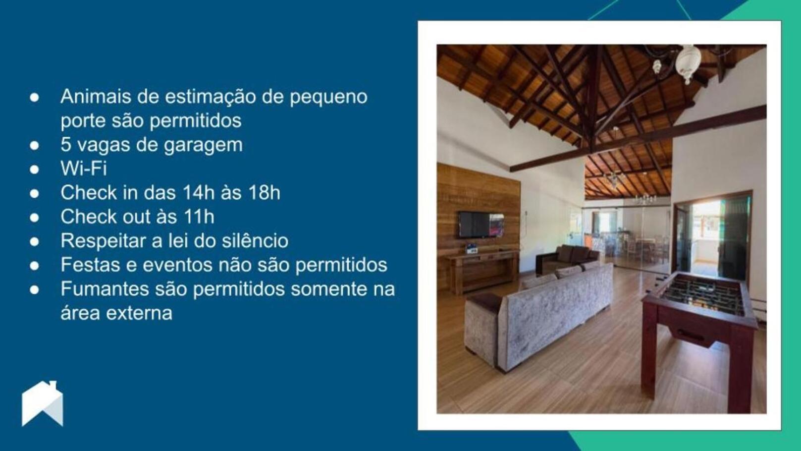 Holiday home Otima Casa Com Wi-fi E Piscina Em Mg